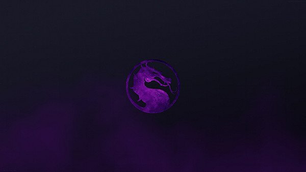 Mortal Kombat Logo Rain - hdwallpaper4k