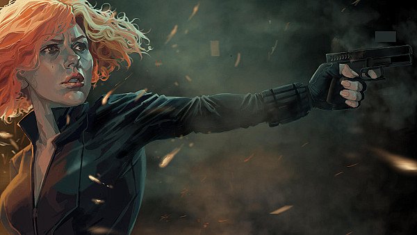 New Artwork Black Widow wallpaper