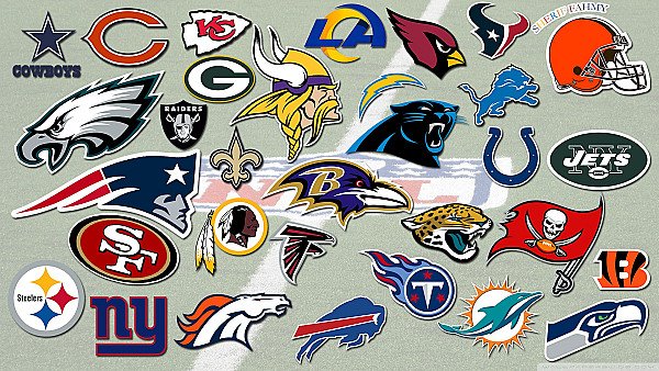 NFL Teams Logos - hdwallpaper4k