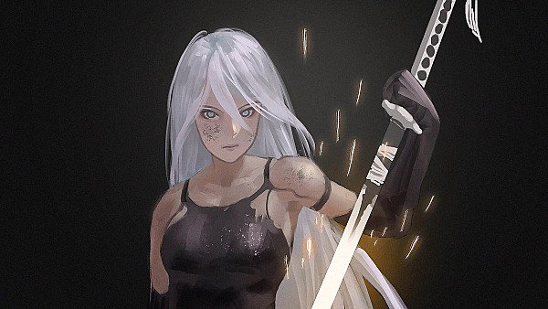 Nier Automata A2 Artwork wallpaper