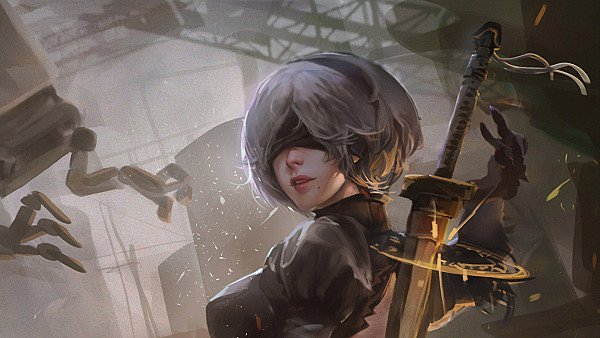 Nier Automata Art - hdwallpaper4k