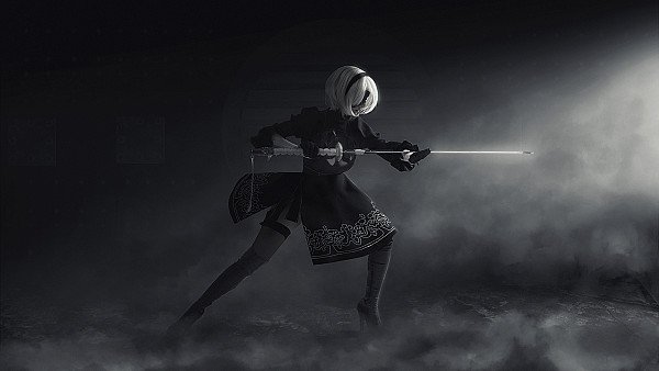 Nier Automata Cosplay wallpaper