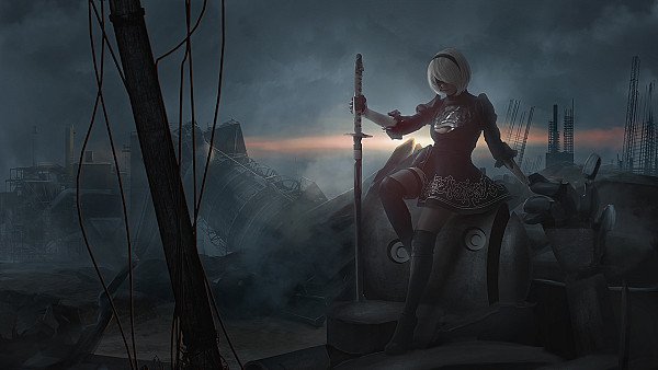 Nier Automata HD wallpaper