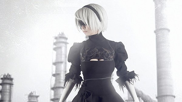 Nierautomata Cosplay Girl 4k - hdwallpaper4k