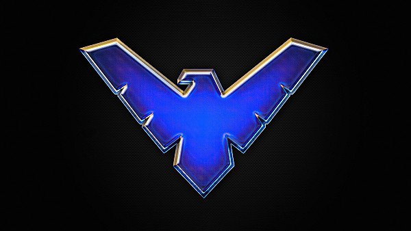 Nightwing Big Logo 4k - hdwallpaper4k