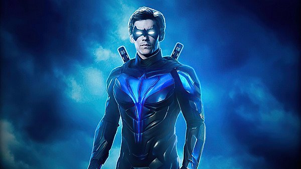 Nightwing Blue Suit 4k - hdwallpaper4k