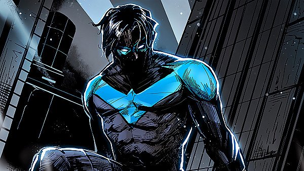 Nightwing Dick Grayson Fanart 4k - hdwallpaper4k