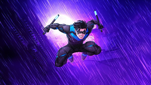 Nightwing In Gotham Knights - hdwallpaper4k