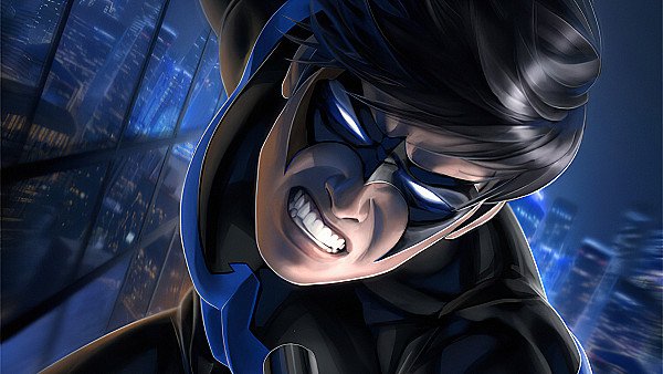 Nightwing Newarts wallpaper