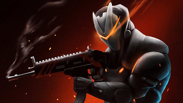 Omega With Rifle Fortnite Battle Royale - hdwallpaper4k