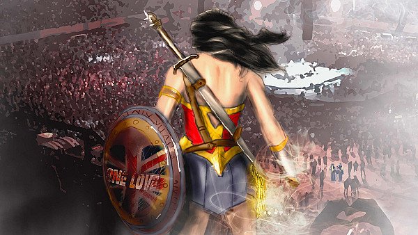 One Love Wonder Woman - hdwallpaper4k