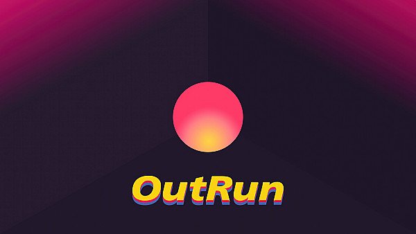 Outrun Typography - hdwallpaper4k