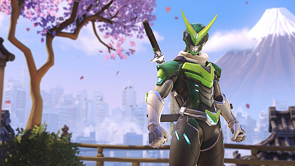 Overwatch Genji Skin Anniversary - hdwallpaper4k