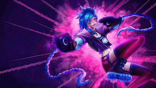 Overwatch X Jinx From League Of Legends - hdwallpaper4k