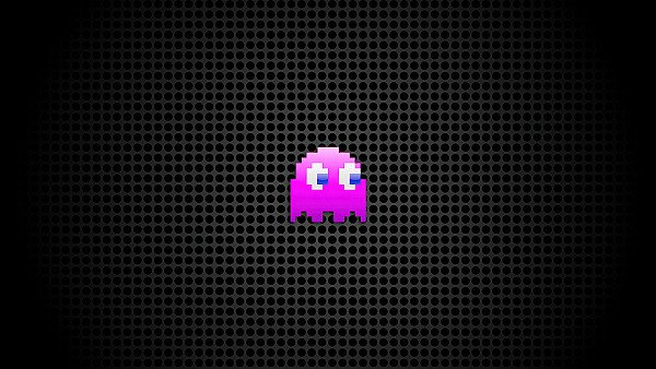 Pac Man Pink Ghost - hdwallpaper4k