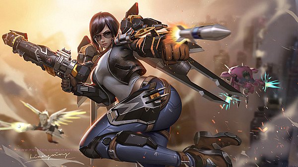 Pharah Overwatch 4k Artwork - hdwallpaper4k