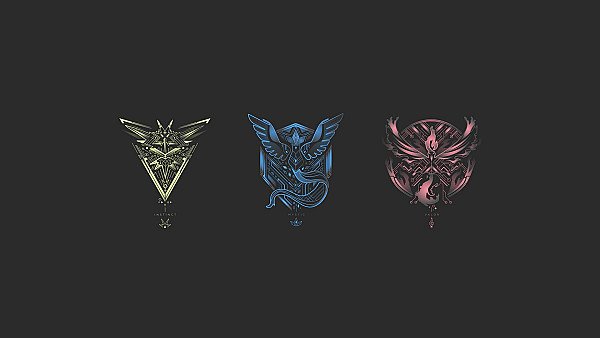 Pokemon Go Teams Minimalism wallpaper