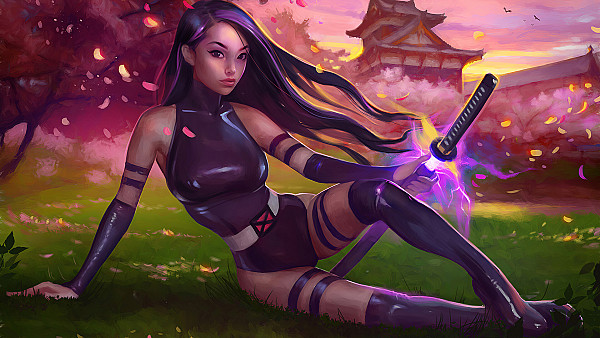 Psylocke 4k Artwork - hdwallpaper4k