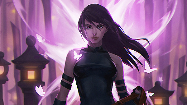 Psylocke Digital Art - hdwallpaper4k