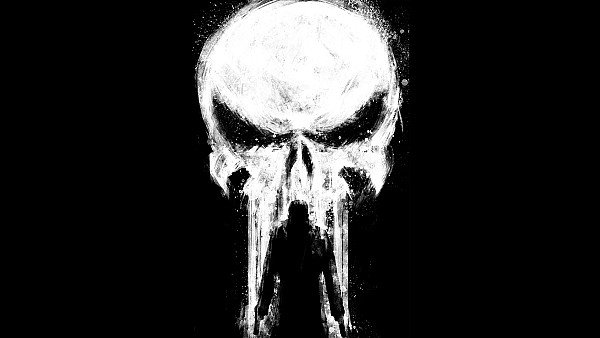 Punisher Paint Art wallpaper