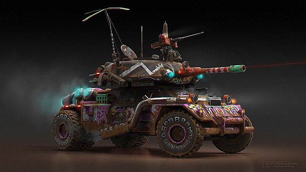 Rage 2 Vehicles Concept Art - hdwallpaper4k