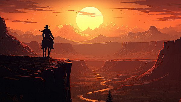 Red Dead Redemption Dreamy Wild West - hdwallpaper4k