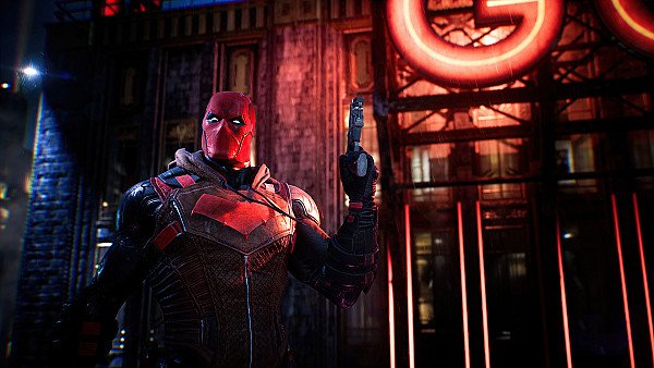 Red Hood Gotham Knights 4k wallpaper