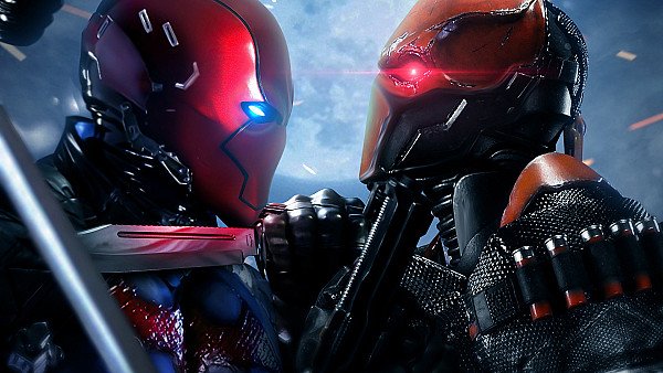 Red Hood Vs Deathstroke wallpaper