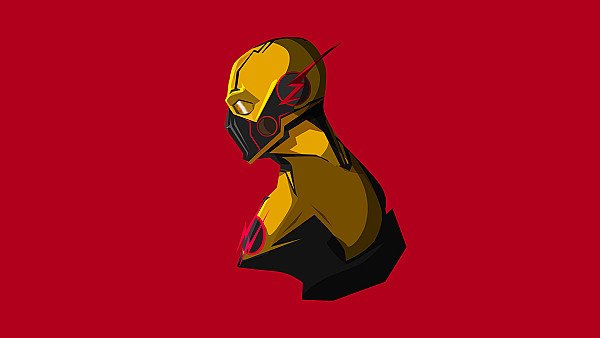 Reverse Flash Minimalism 4K - hdwallpaper4k