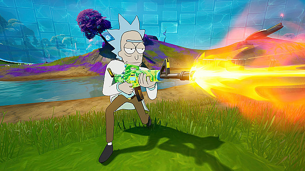 Rick Sanchez In Fortnite - hdwallpaper4k