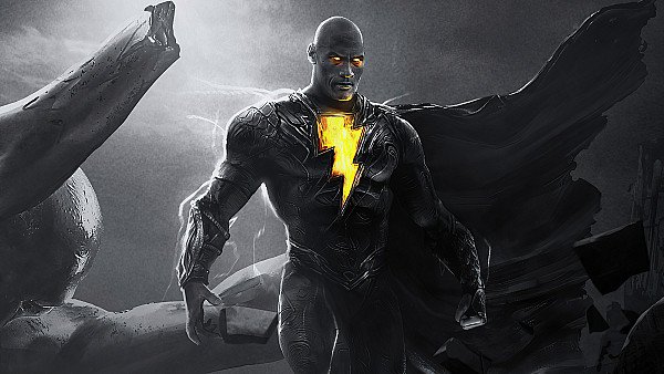 Rock Black Adam 4k 2021 wallpaper