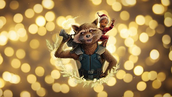 Rocket Raccoon Andd Baby Groot - hdwallpaper4k