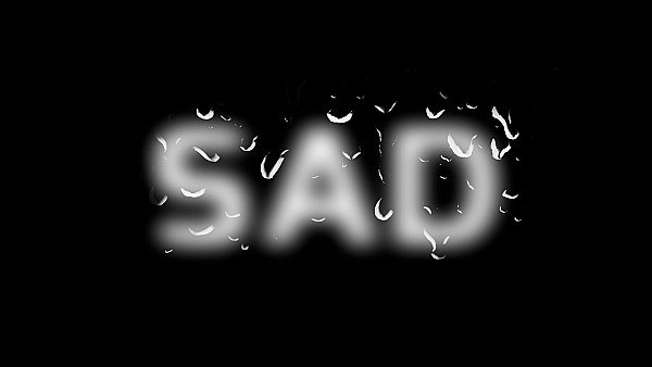 Sad Typography 5k - hdwallpaper4k