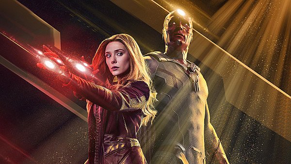 Scarlet Witch And Vision Wandavision 4k - hdwallpaper4k