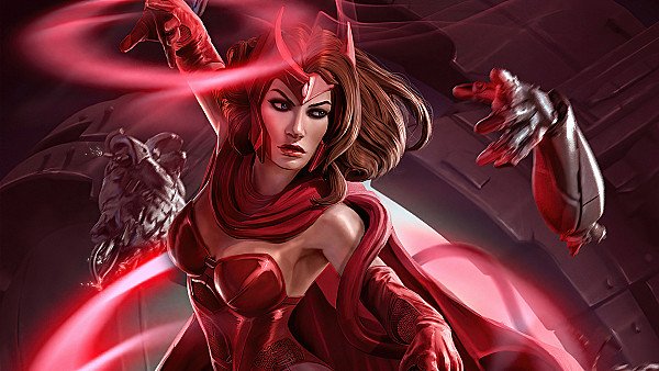 Scarlet Witch Art Print 4k - hdwallpaper4k