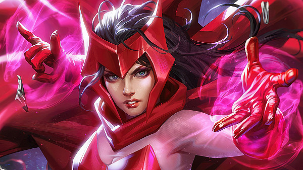 Scarlet Witch Artwork 4k - hdwallpaper4k