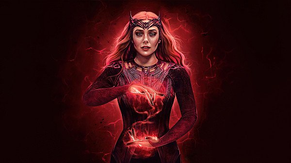 Scarlet Witch Digital Dystopia - hdwallpaper4k