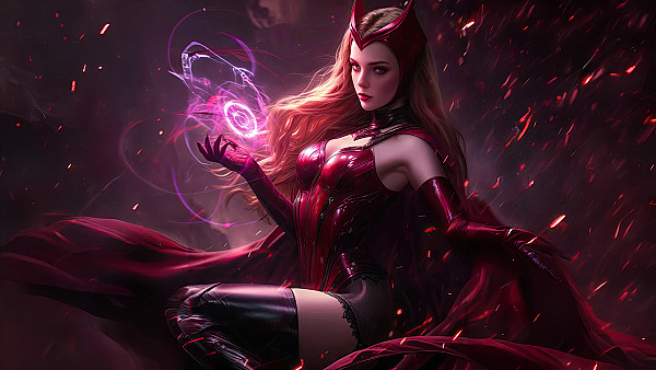 Scarlet Witch Fearless - hdwallpaper4k