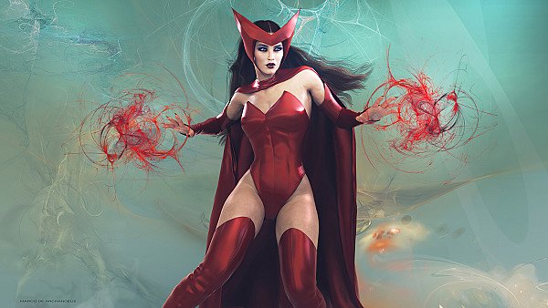 Scarlet Witch Girl 4k - hdwallpaper4k