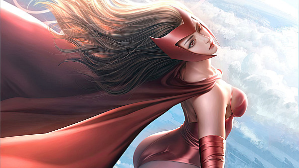 Scarlet Witch Heroic Avenger - hdwallpaper4k