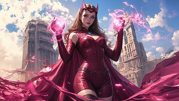 Scarlet Witch Superhuman - hdwallpaper4k