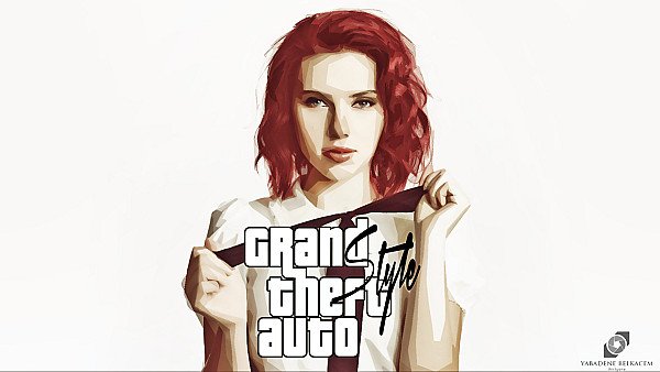 Scarlett Johansson In GTA 5 wallpaper