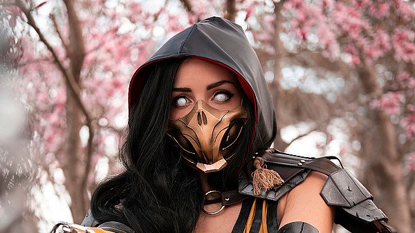 Scorpion Girl Mortal Kombat Cosplay 4k - hdwallpaper4k