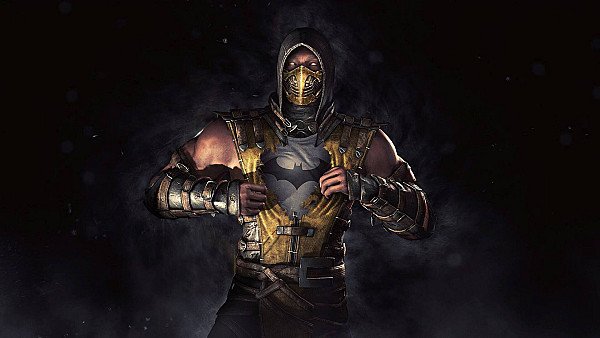 Scorpion Mortal Kombat Batman - hdwallpaper4k