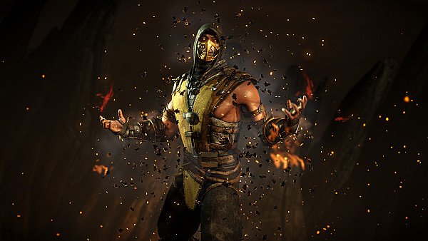 Scorpion Mortal Kombat X 4k wallpaper