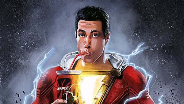 Shazam Drinking Coke wallpaper