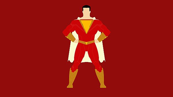 Shazam Minimalism 4k - hdwallpaper4k