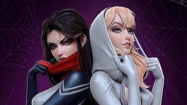 Silk And Gwen Stacy - hdwallpaper4k