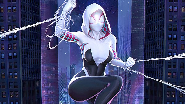 Sipder Gwen Superhero Girl - hdwallpaper4k