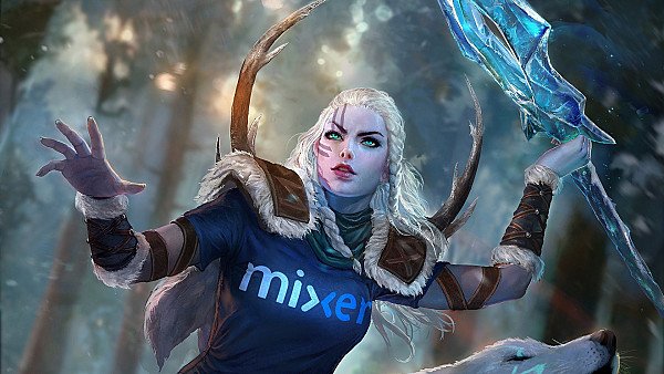 Skadi Mixer Skin Smite wallpaper